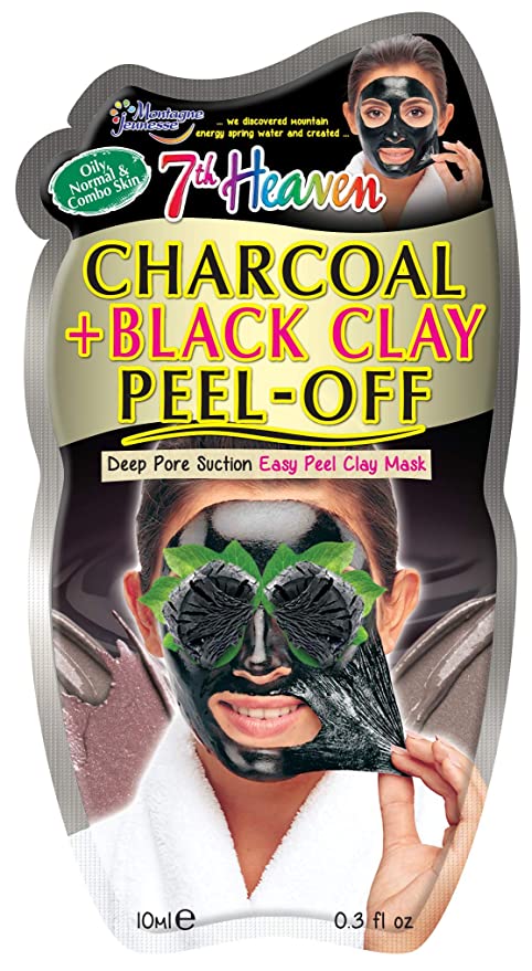 Montagne Jeunesse 7th Heaven Charcoal + Black Clay Peel-Off Clay Mask