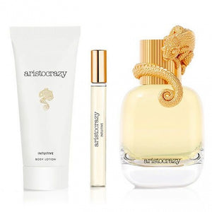 Aristocrazy Intuitive Gift Set 80ml Edt + 10ml Edt + Shimmer Body Lotion 75ml