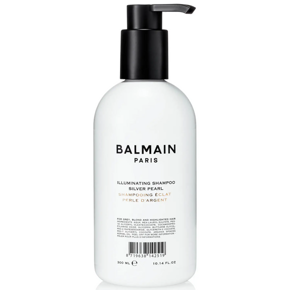 Balmain Illuminating Shampoo Silver Pearl 300ml For Grey, Blonde And Highlighted Hair