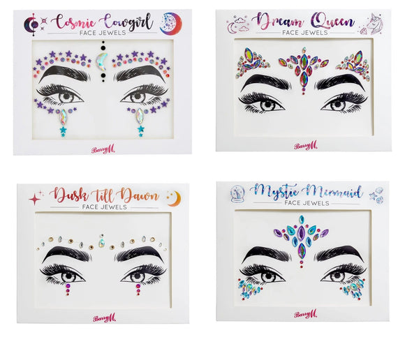 Barry M Adhesive Face Jewels - Multiple Designs