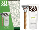 Bulldog Mens Skincare Original Shave Duo Gift Set Razor + 175ml Shave Gel