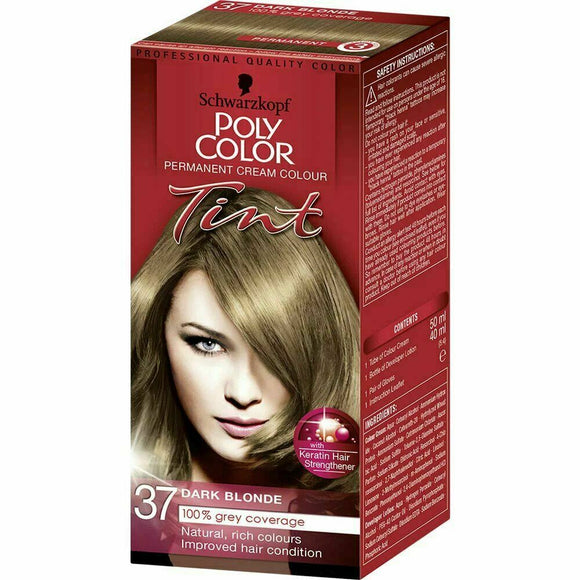 Schwarzkopf Poly Color Permanent Tint Hair Colour Dye - Multiple Shades