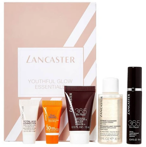 Lancaster 365 Youthful Glow Essentials 5 Piece Gift Set