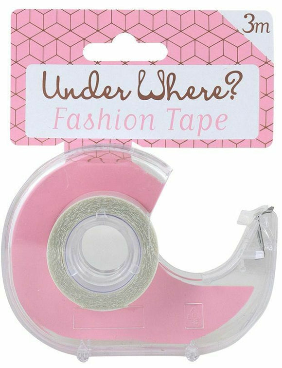Unter Wo? Fashion-Kleidungsklebeband & Spender 3m